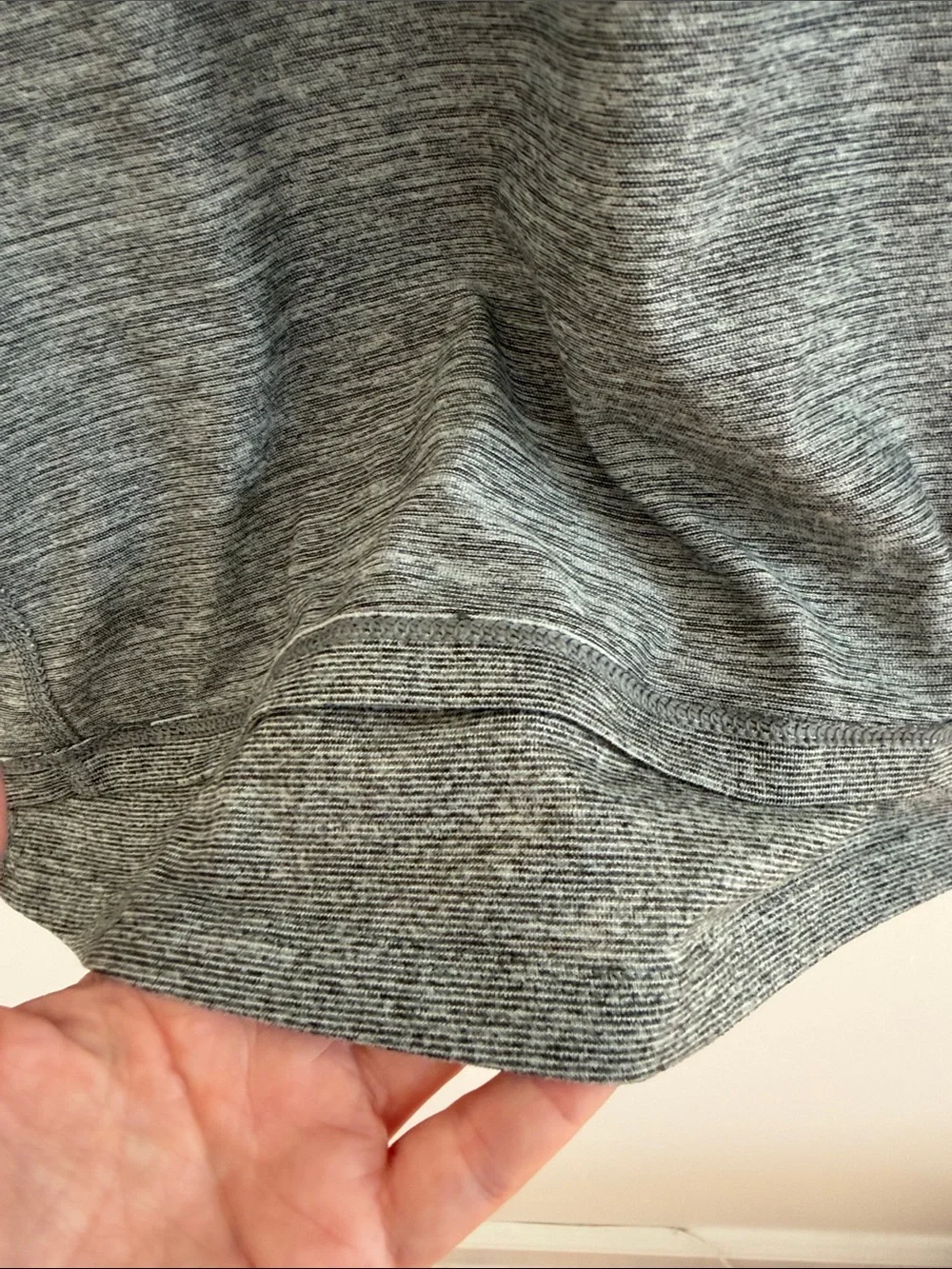 REI Heather Gray Short-Sleeve Crew Tee Size Large